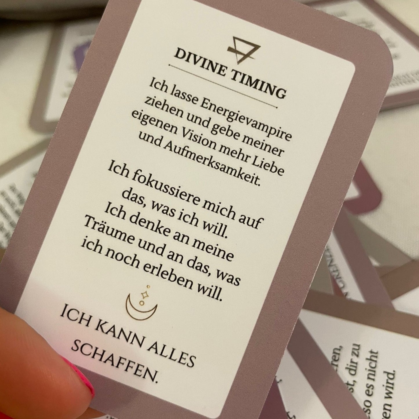 Manifesting Miracles Affirmationskarten