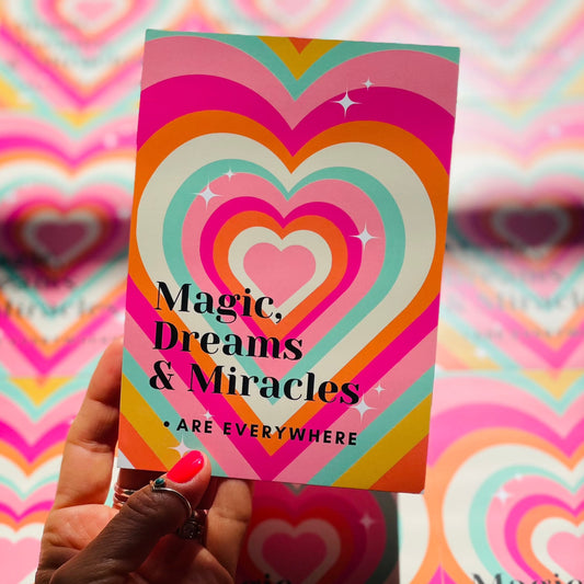 Postkarte Magic Dreams and Miracles